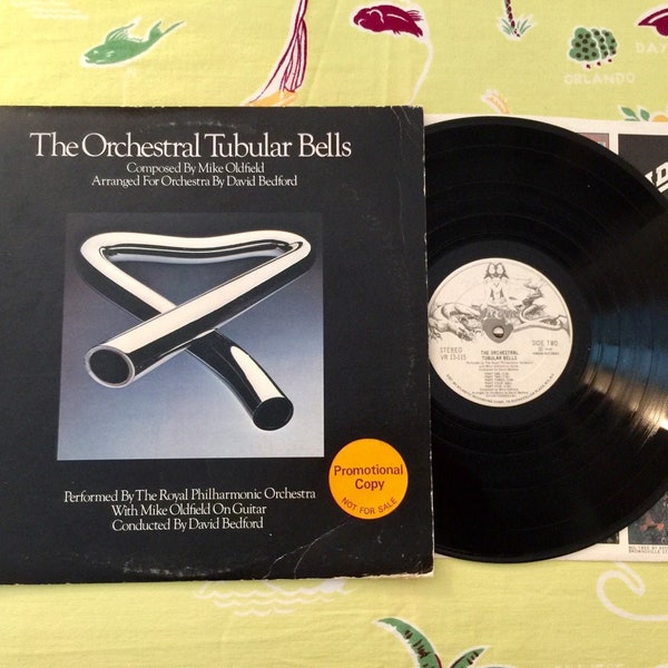 Vinyle LP vintage The Orchestral Tubular Bells 1974 Virgin Records VR-13-115 Royal Philharmonic Orchestra