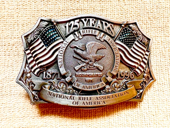 Nra belt buckle national rifle Gem
