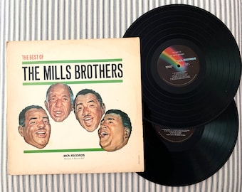 Best of The Mills Brothers Doppel-Vinyl-LP-Alben in neuwertigem Zustand