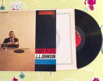 Vintage Vinyl LP First Place J.J.Johnson Jazz Trombone Columbia