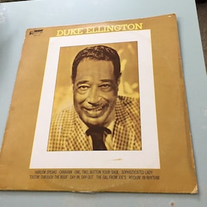 Duke Ellington LP Vinyl Jazz Album Up Front Records selective jazz titles