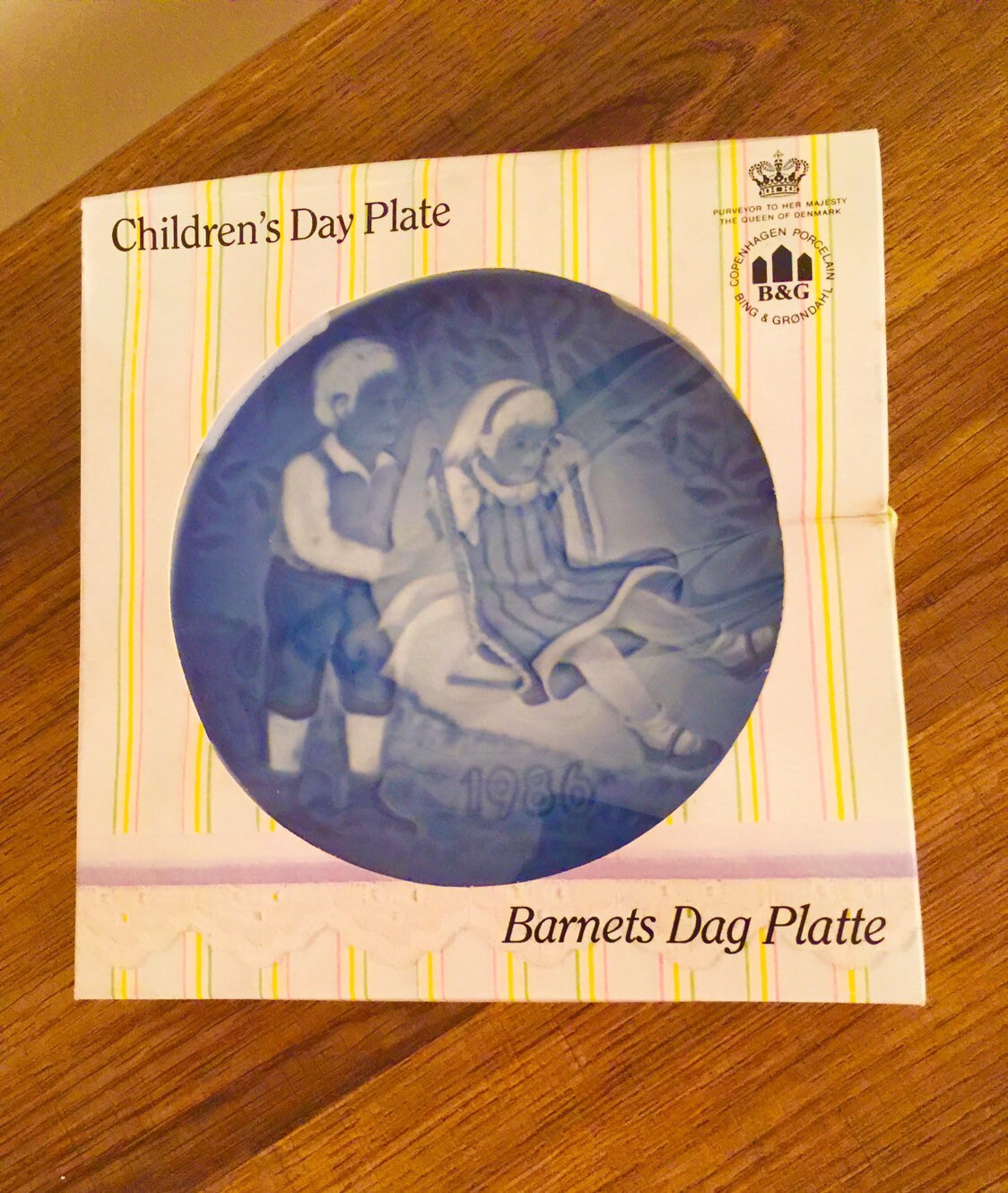 Bing and Grondahl Children's Day Plates - Etsy