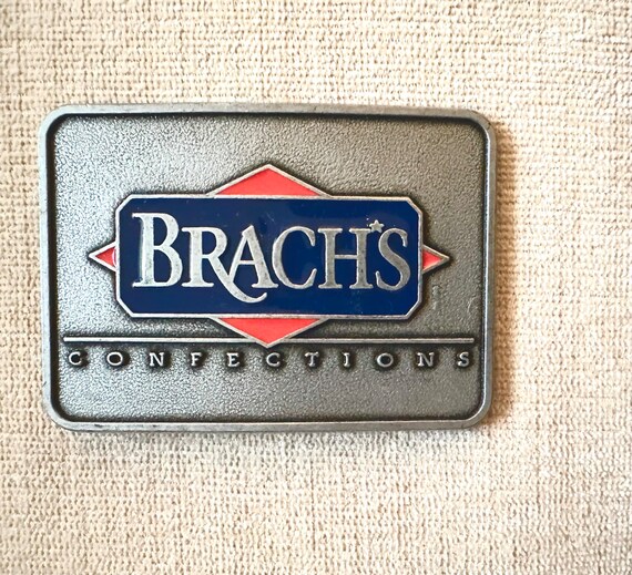 Vintage Brach's Convections Belt Buckle Candy Bel… - image 2