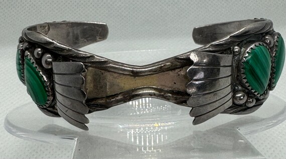 Opulent Vintage Navajo Kirk Smith (d.) Turquoise Native American Jewelry Silver Bracelet Opulent Vintage Navajo Kirk Smith (d.) Turquoise Native American Jewelry Silver Bracelet