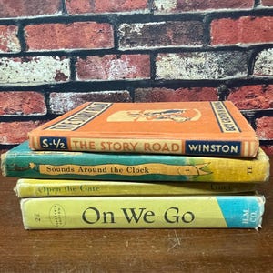 Lot of 4 Vintage Textbooks