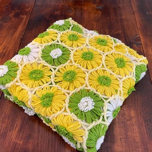 Knitted Vintage Throw Blanket
