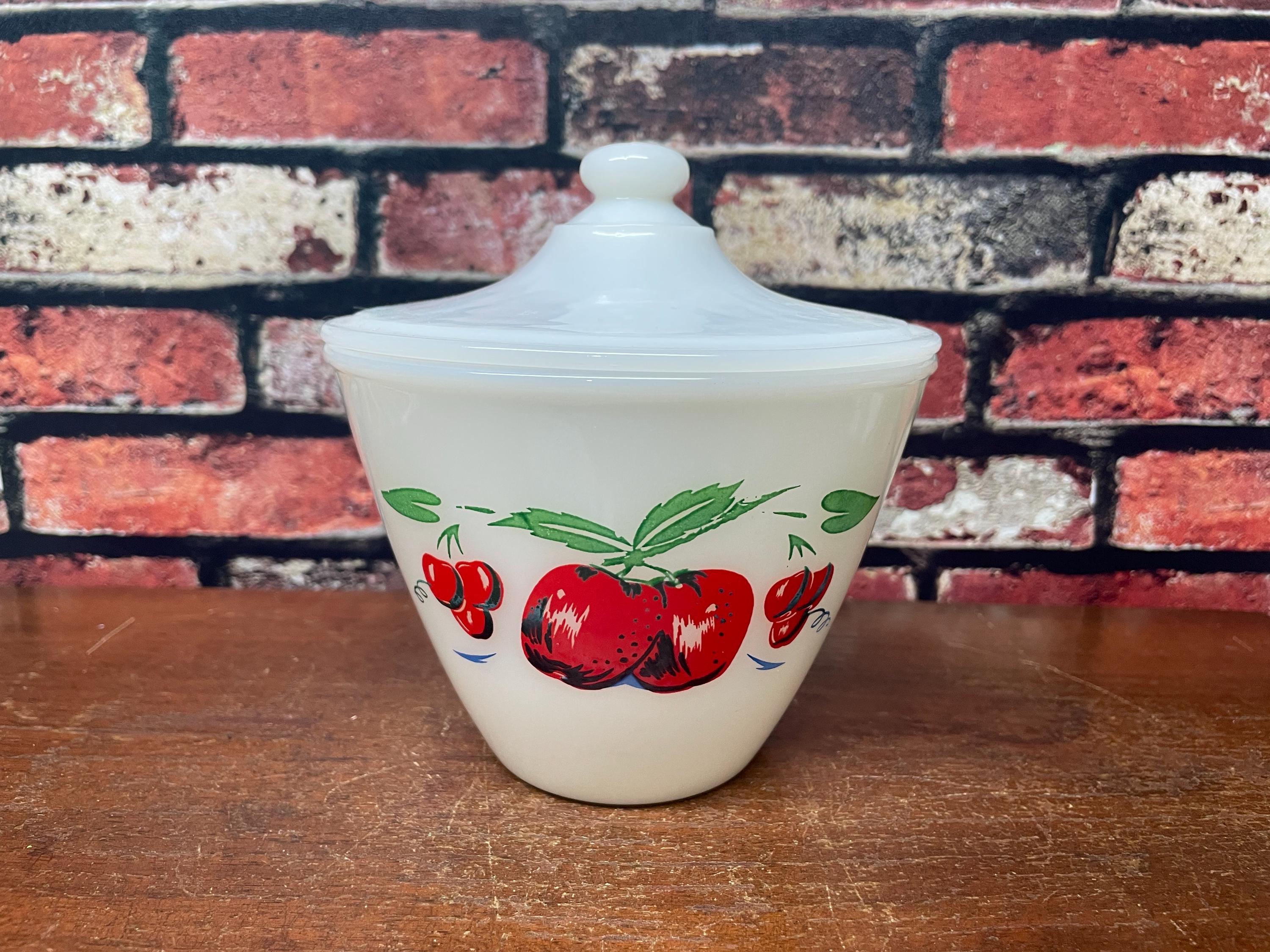 Fire King Grease Jar - Etsy