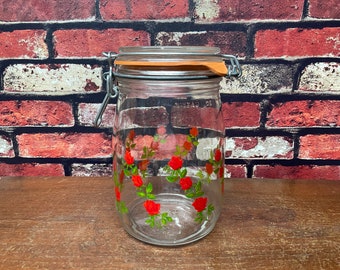 Carlton Glass 1 Liter Jar
