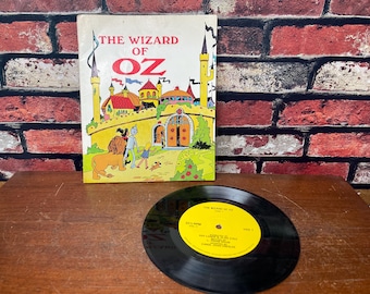 Wizard of Oz Book with Record