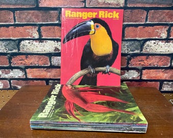 Lot of 11 Vintage Ranger Rick Magazines