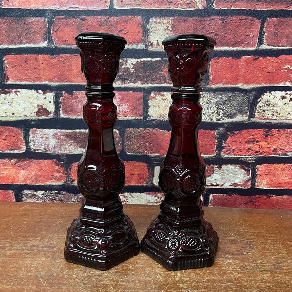 Avon Cape Cod Candle Stick Holders