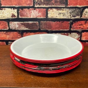 Lot of Enamel Ware Plates