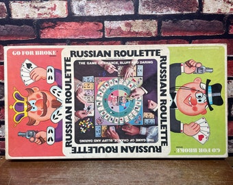 Russian Roulette Board Game 