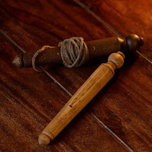 Petit nostepinne en bois, pour faire des pelotes de laine