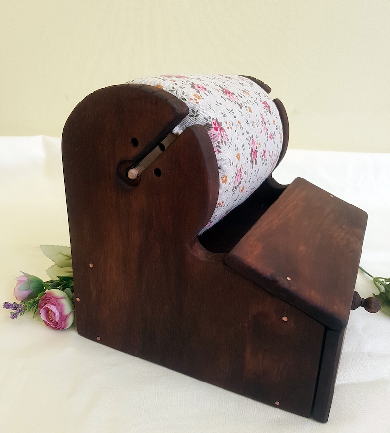 Bobbin lace pillow with box lacemaking natural wood Etsy