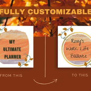 The Ultimate Business and Life Planner, Pumpkin Planner, Fall Planner ...