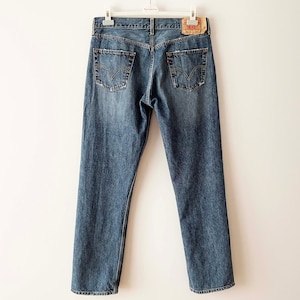 Vintage Levi&#39;s 501 Jeans: High Waist Tapered Leg Denim, W36 L34