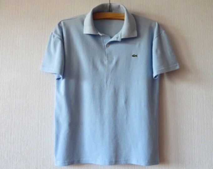 Lacoste Polo Shirt Sky Blue Polo Shirt Short Sleeve Shirt Mens Polo ...