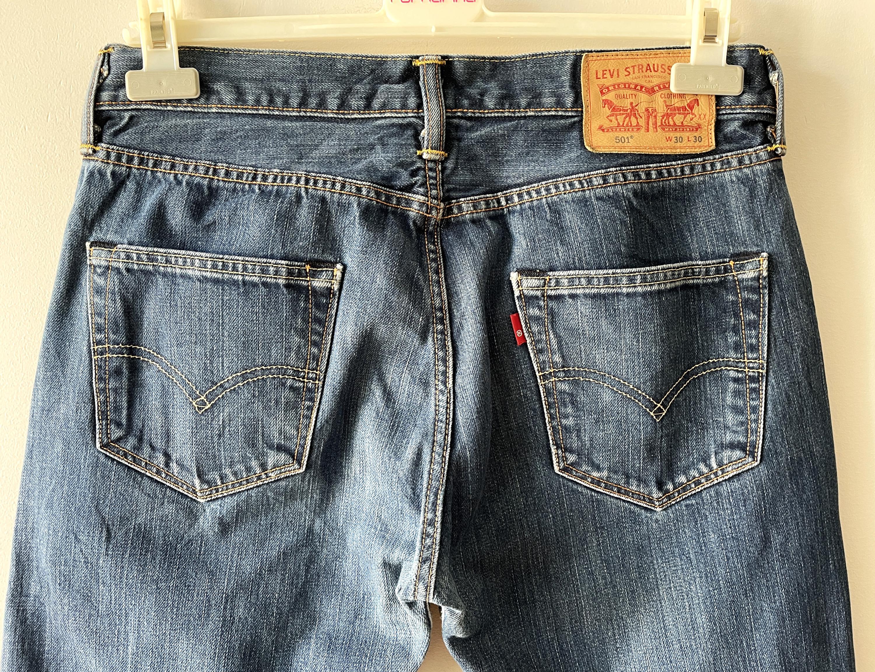 Vintage Levi's 501 Jeans: High Waist Tapered Denim (W 30 L 30) - Etsy
