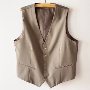 Chaleco Steampunk a rayas: chaleco eduardiano vintage, talla grande