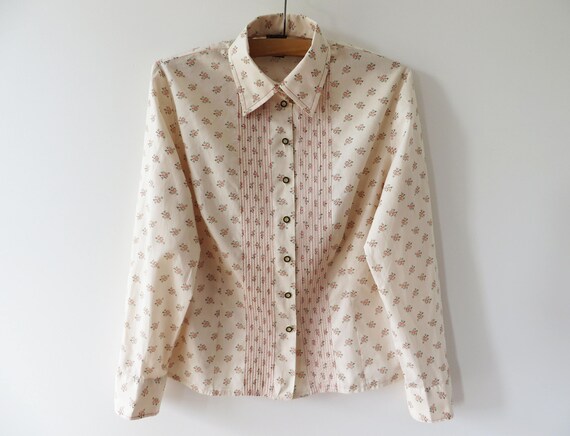 long sleeve dirndl blouse