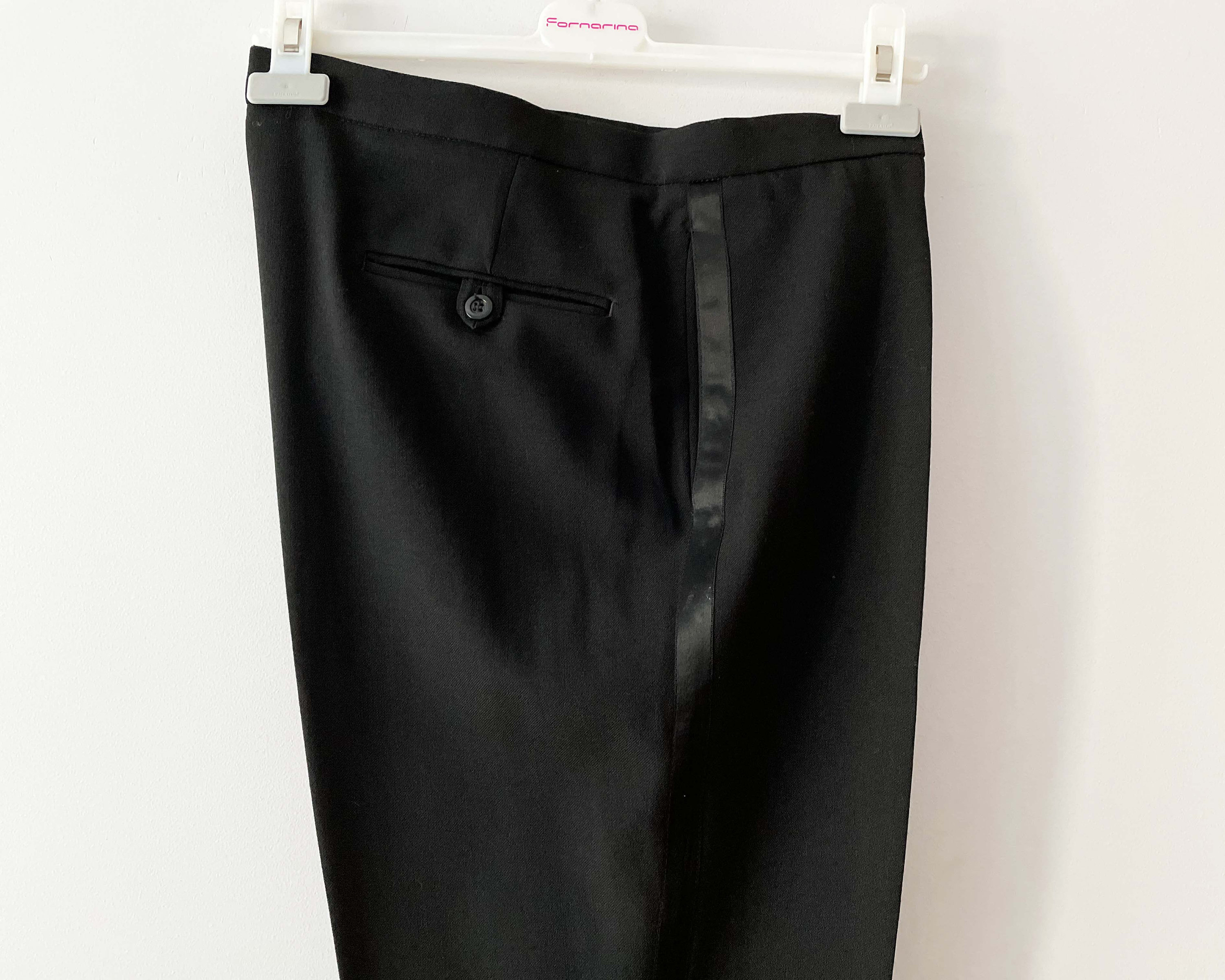 Marching Band Pants Black Wool Men Trousers With Side Etsy