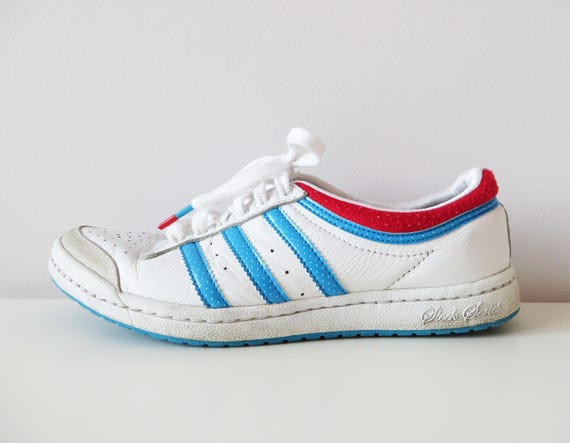 vintage white adidas shoes