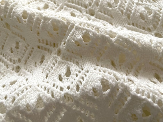 Knit summer coat, Long knitted lace cardigan, fuz… - image 7
