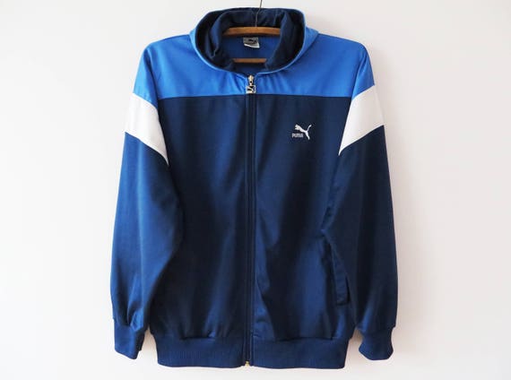 blue puma hoodie