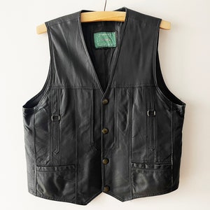 Leather Waistcoat Etsy Singapore
