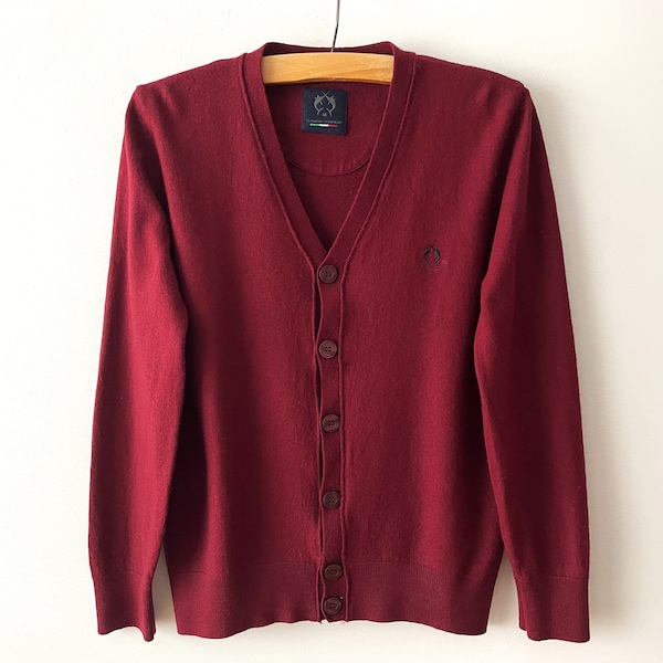 Mens Cardigan Sweater With Elbow Patches Etsy