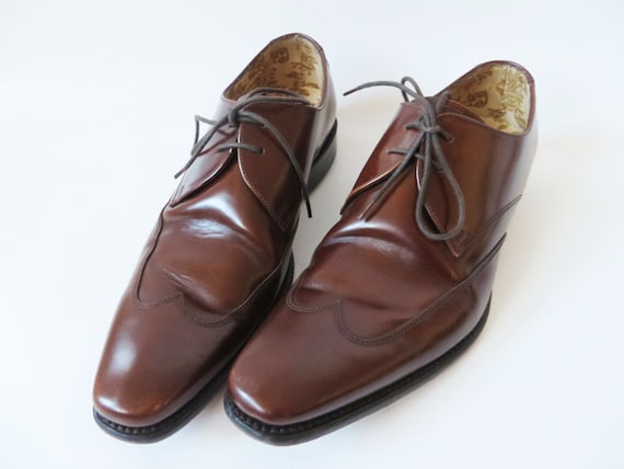 loake wingtip brogues