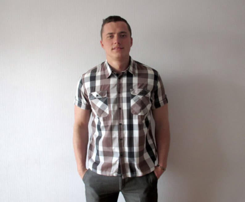 boyfriend checked shirt