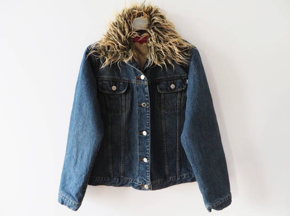 warm jean jacket