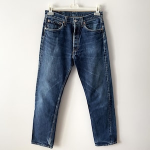 Vintage Levi&#39;s 501 Jeans: High Waist Tapered Leg, W32 L34