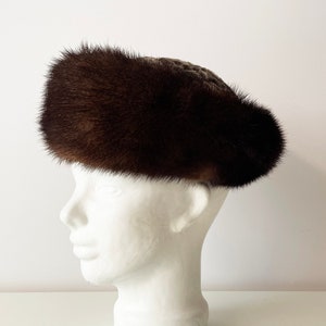 Babushka fur hat discount