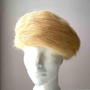 \'60s vintage blonde authentic Mouton babushka hat s-l400.jpg main image 3