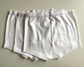 Vintage High Waist Cotton Underwear Set: Retro Men's Undies, Size Small