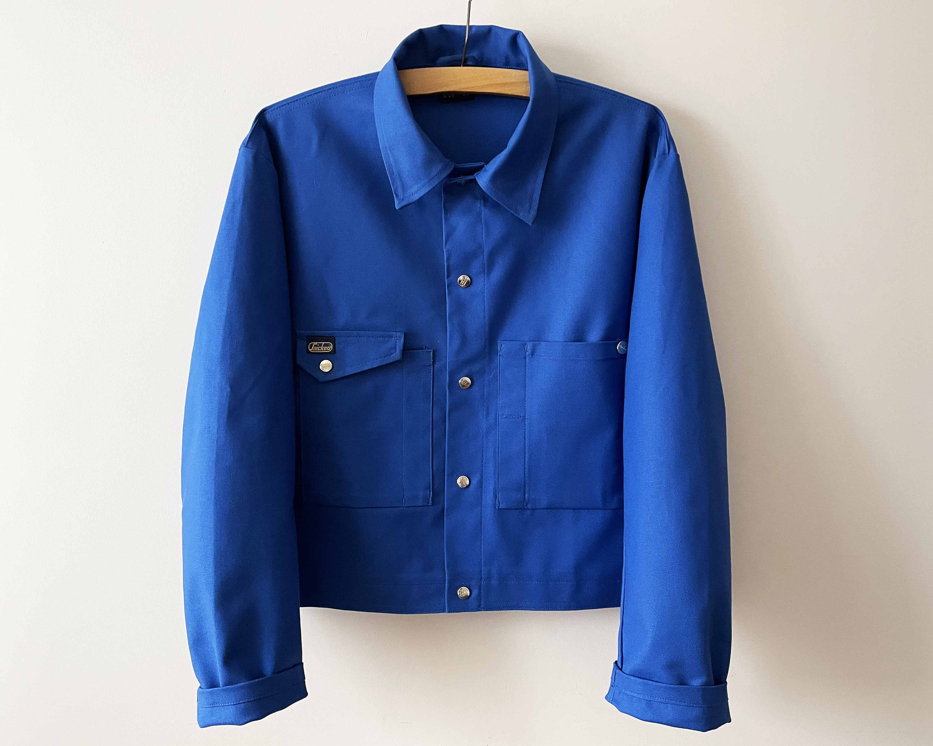 Mens blue deals canvas jacket