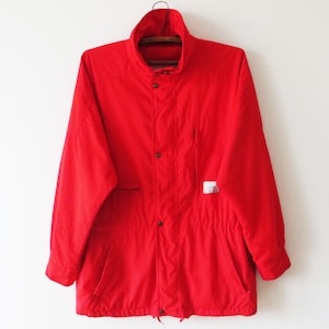 Vintage 80s Red Gore-Tex Parka: KLEPPER Windbreaker Jacket XL
