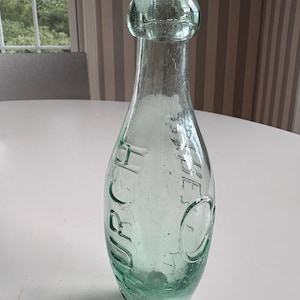 Antique Church Stretton Torpedo Mineral Water Bottle – Perfect Condition, Rare Collectible