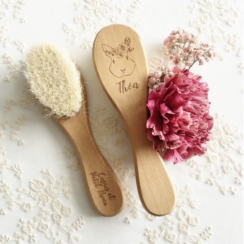 Brosse Bebe En Bois De Hetre Personnalisable Etsy Brosse Bebe En Bois De Hetre Personnalisable Etsy