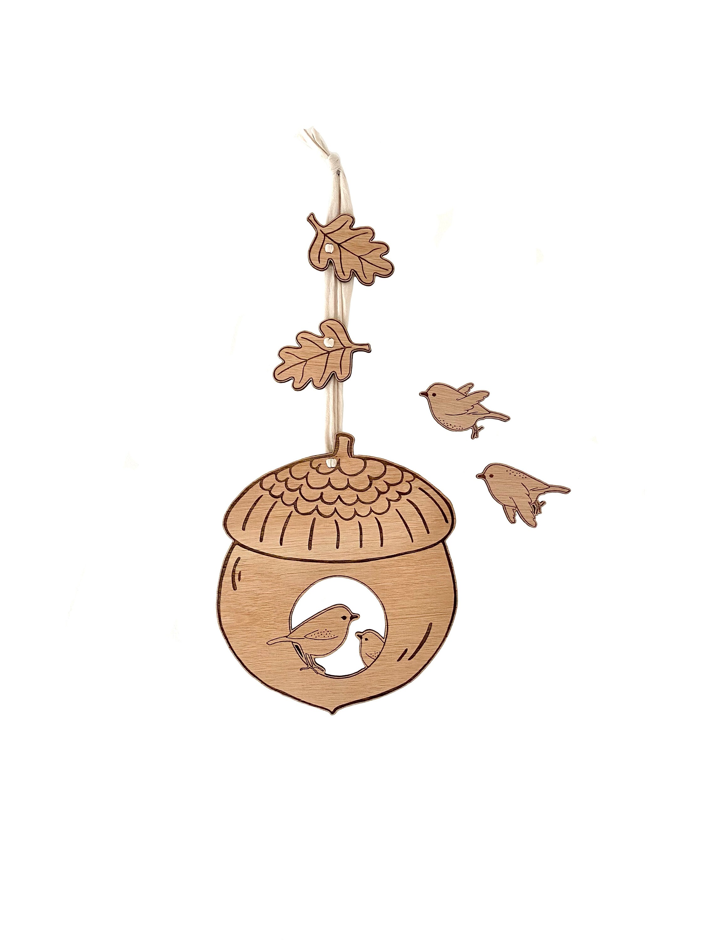 Nichoir Pour Baby Birds. Découpe Laser. | Vendu à L'unité