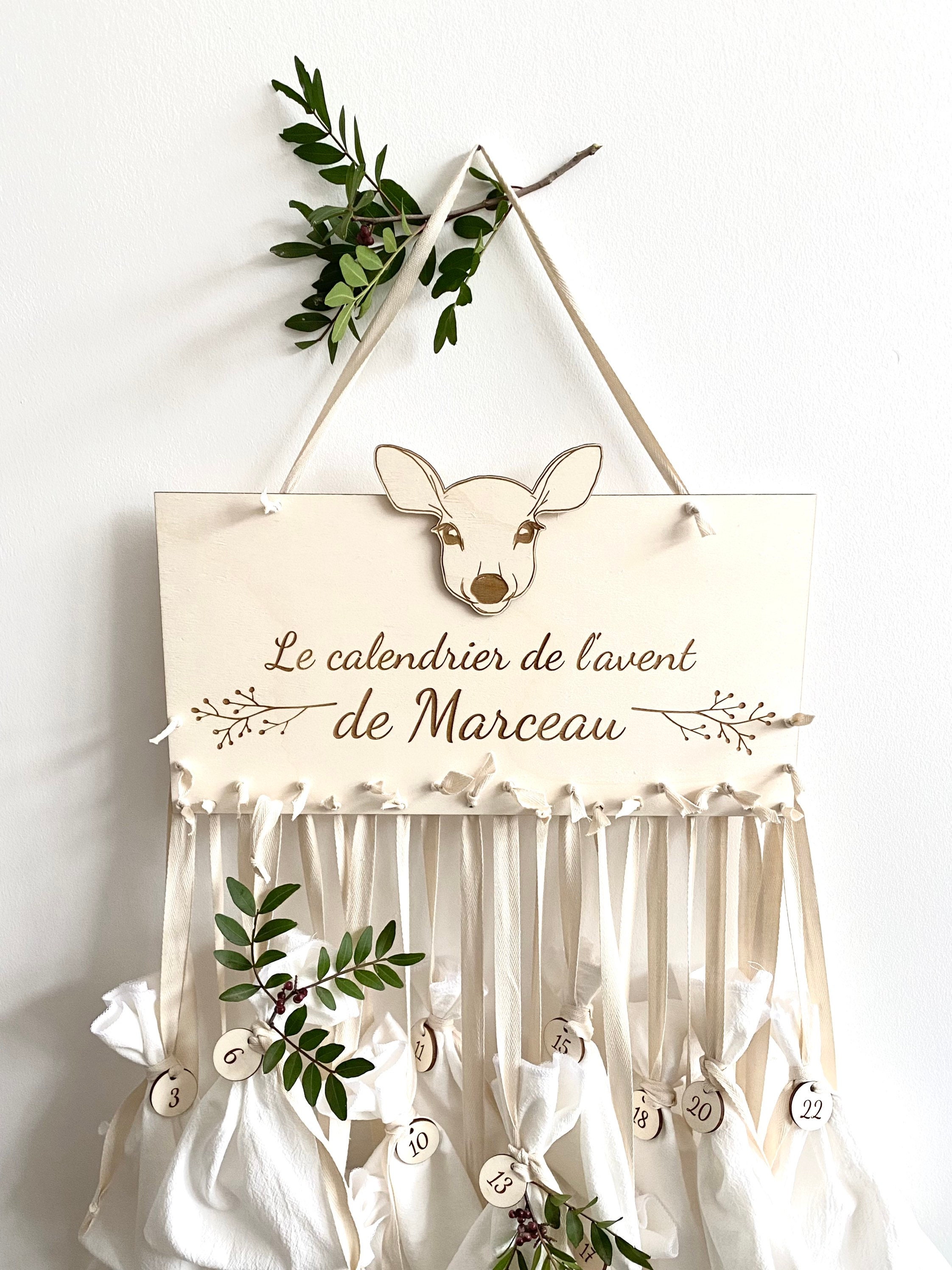 Calendrier de L'avent Personnalisé.