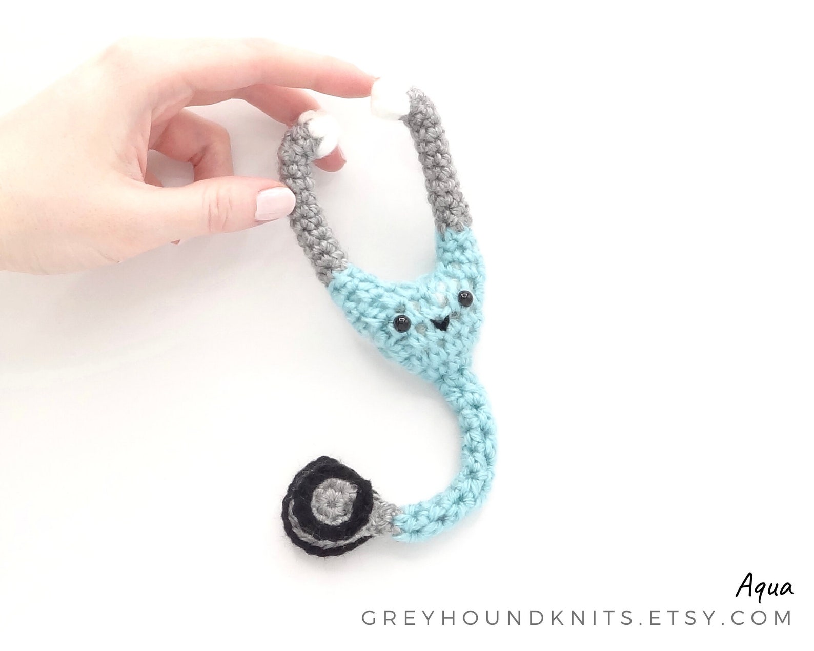 Stethoscope Crochet Cute Unique Funny Doctor Etsy
