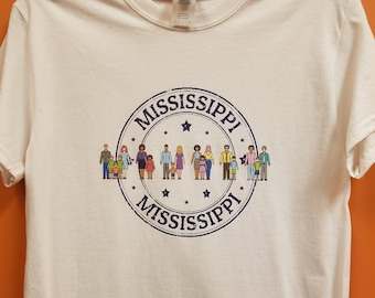 Diverse Mississippi Tee - Color: White