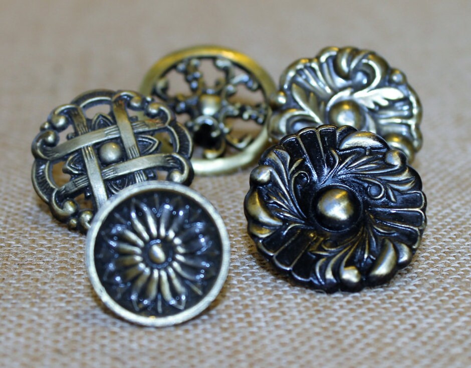 Vintage Brass Drawer Pulls Etsy Canada