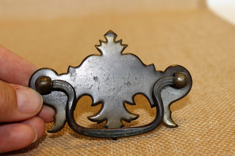 Vintage Brass Drawer Pulls Etsy Canada