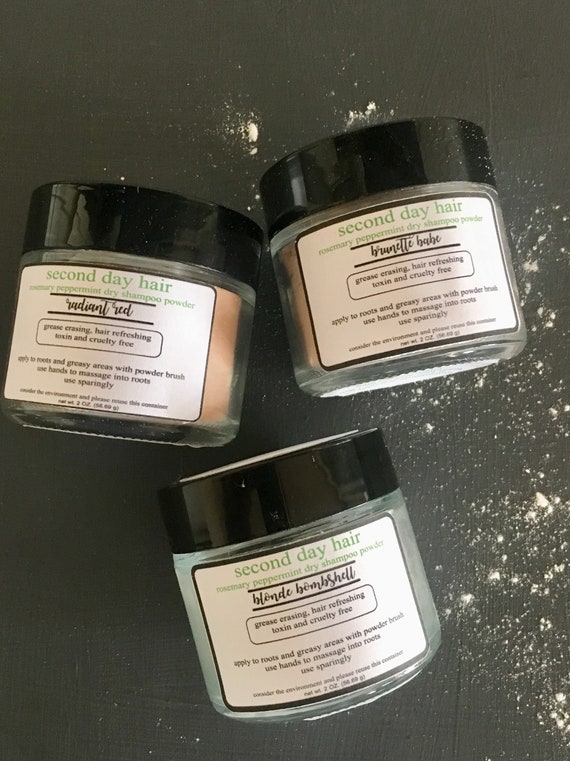 Second Day Hair All Natural Dry Shampoo Etsy
