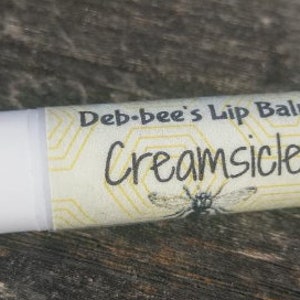 Creamsicle Beeswax Lip Balm /  Beeswax Lip Balm/ Creamsicle Lipbalm/ Beeswax Chapstick